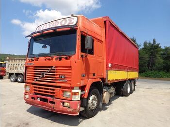 Curtainsider truck Volvo F 12.400 VOLVO F12/400Hp (6X2) TD123ES WITH TELMA!: picture 1