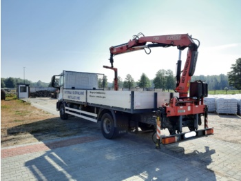 Dropside/ Flatbed truck, Crane truck iveco EURO CARGO 160E22: picture 1