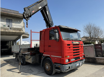 Crane truck SCANIA 143