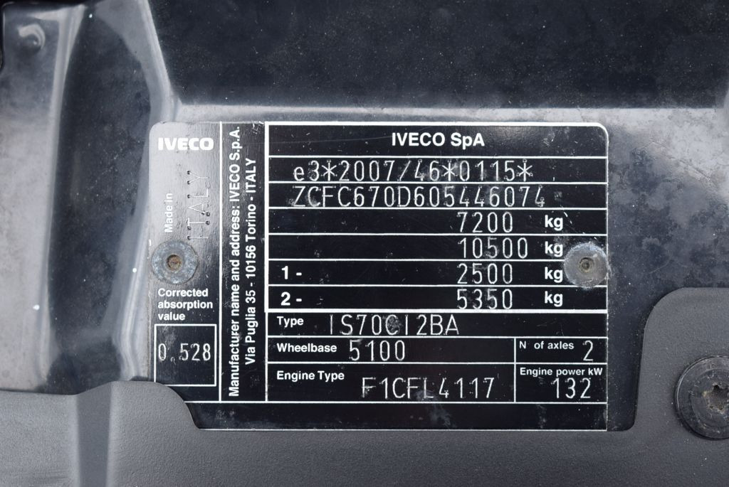 Box van Iveco Daily 72 C18 HI-Matic LBW Klima Luftfederung
