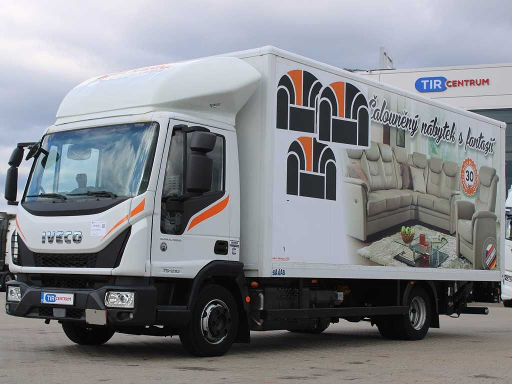 Box van Iveco EUROCARGO 75-210,TAIL LIFT,ONLY 58,822 KM