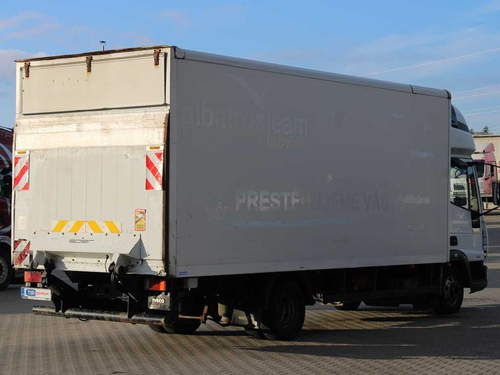 Box van Iveco EUROCARGO ML75E17, TAIL LIFT, SLEEPING CABIN