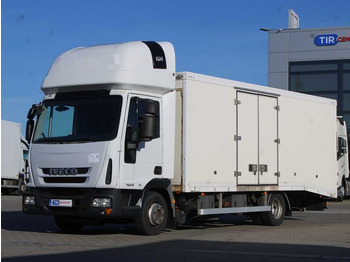 Box van Iveco EUROCARGO ML75E18, EURO 5, WINCH, RAIDS, PNEU90% 