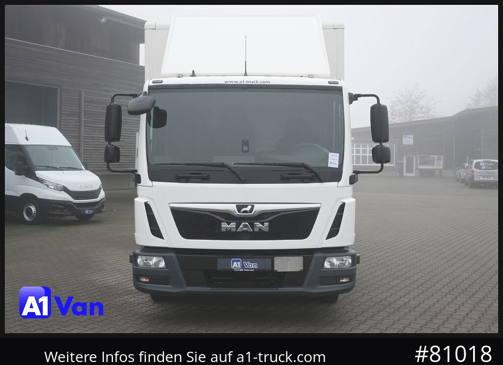 Box van MAN TGL 8.190 4x2, Klima, LBW, Rockinger