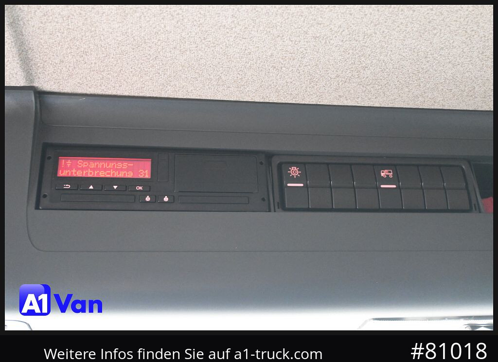 Box van MAN TGL 8.190 4x2, Klima, LBW, Rockinger