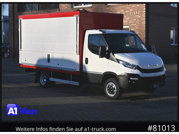 Curtain side van IVECO Daily 35C15 Getränke, ZV, Schwingsitz