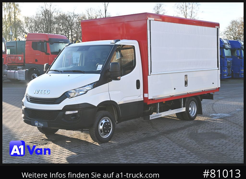Curtain side van IVECO Daily 35C15 Getränke, ZV, Schwingsitz