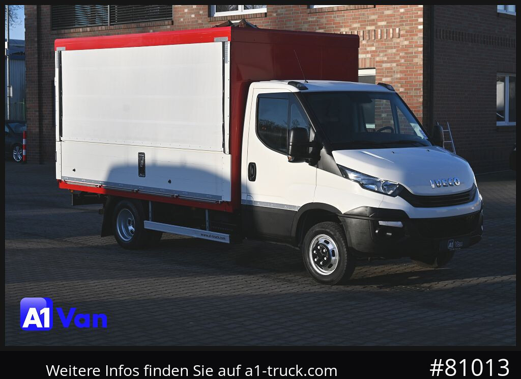 Curtain side van IVECO Daily 35C15 Getränke, ZV, Schwingsitz