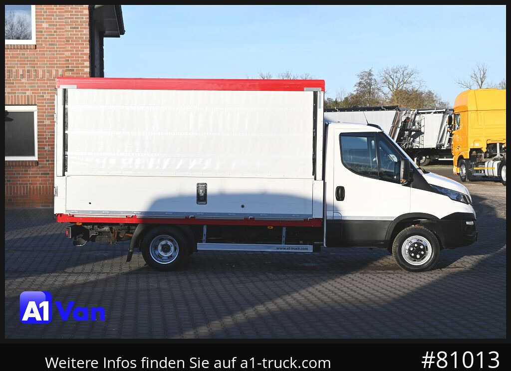 Curtain side van IVECO Daily 35C15 Getränke, ZV, Schwingsitz
