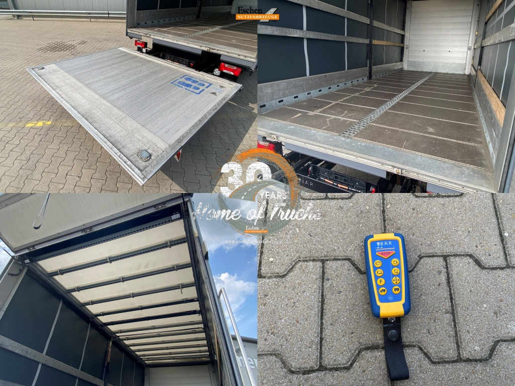 Curtain side van Iveco 70 C 21 / BÄR-LBW