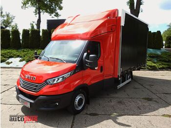 Iveco DAILY 35S18 CONNECT PRITSCHE PLANE  10 PALETTEN  - curtain side van