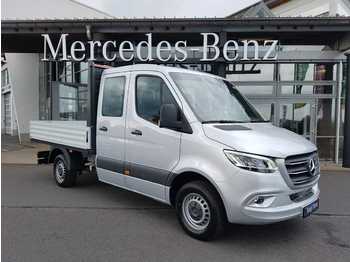 Curtain side van Mercedes-Benz Sprinter 316 CDI DoKa 3665 Klima AHK LED