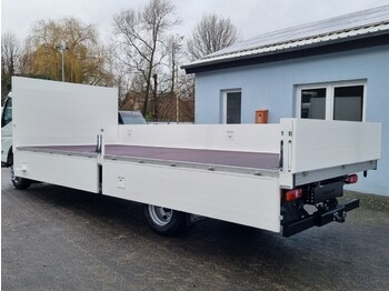 New Flatbed van FUSO Canter 7C18 Alu Pritsche 6.1m bis 7.1m NEU: picture 1