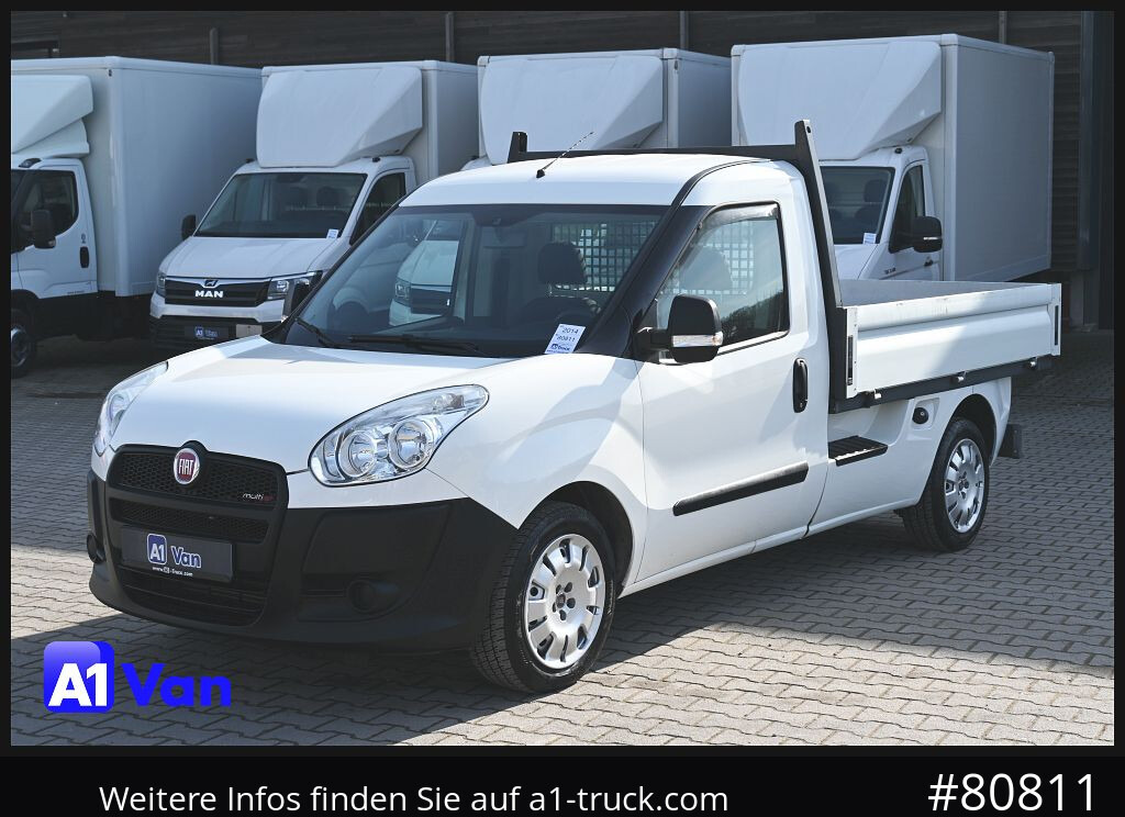 Flatbed van FIAT Doblo 1,6 Pritsche, AHK, Blue & me