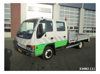 Isuzu NPR77L-5CW Dubbel cabine - Flatbed van