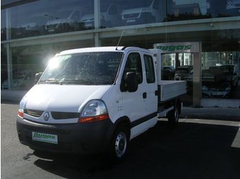 RENAULT MASTER 2.5DCI DOBLE CABINA 7 PLAZAS flatbed van from Spain for ...