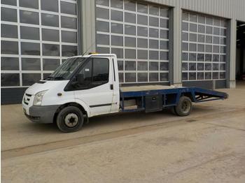 Flatbed van for transportation of heavy machinery Ford Transit: picture 1