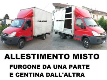 Curtain side van IVECO Daily 35C18 - PATENTE B: picture 1