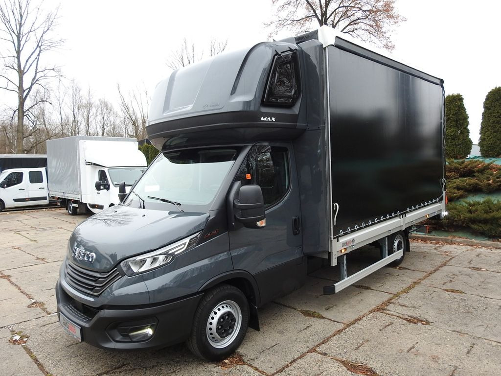 New Curtain side van Iveco DAILY 35S18 PRITSCHE PLANE 10 PALETTEN AUFZUG: picture 7