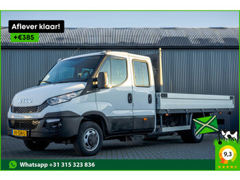 Flatbed van, Combi van Iveco Daily 35C14 CNG 3.0 | DC | Open laadbak | A/C | MF Stuur | Trekhaak: picture 1