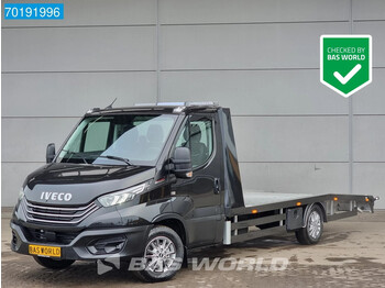 Van Iveco Daily 35S18 Automaat ACC Luchtvering Premium Autotransporter Oprijwagen Cartransporter A/C Towbar