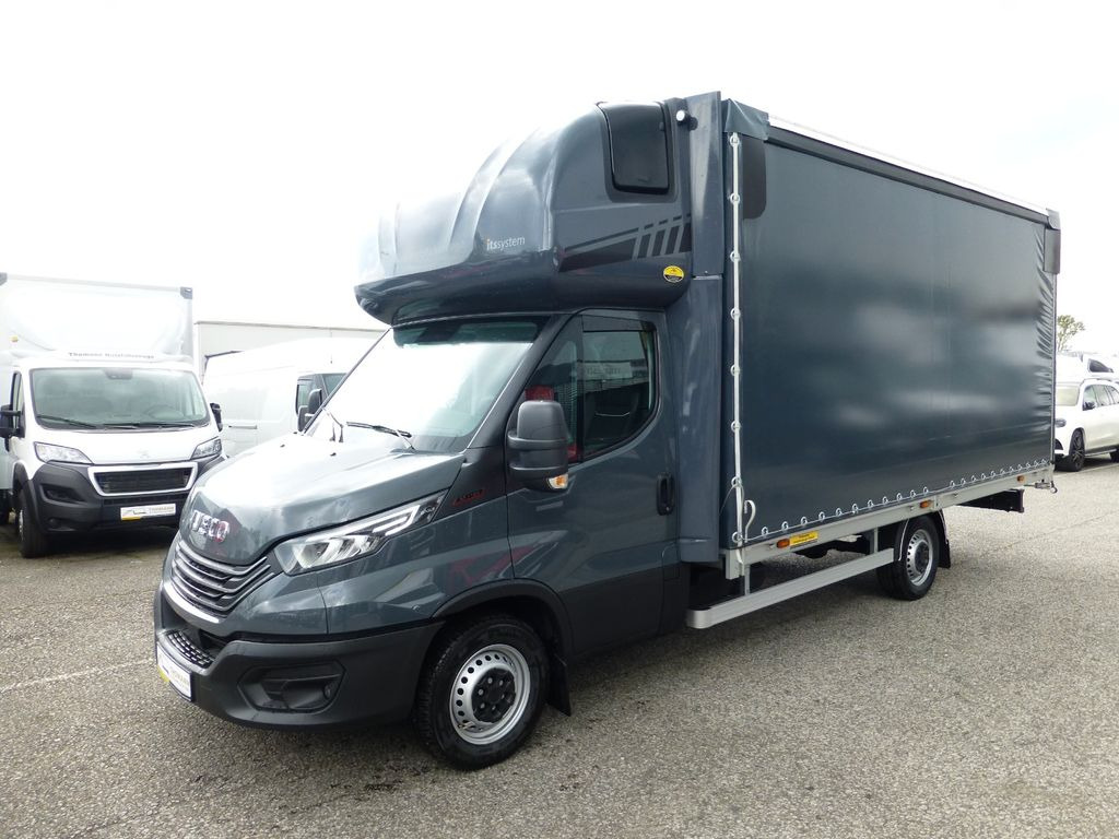New Curtain side van Iveco Daily 35S18 Pritsche Plane Schlafkabine: picture 5