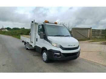Flatbed van Iveco Daily 35 C 15 Flatbed van with tool rack: picture 1
