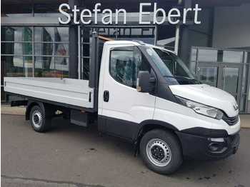 Flatbed van Iveco Daily 35 S 14 Pritsche AHK+DAB+Klima+Tempo+BT: picture 1
