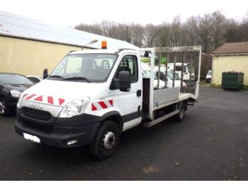 Flatbed van for transportation of heavy machinery Iveco Daily 70C15L: picture 1