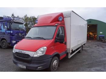 Box van Iveco Daily box truck with fitted cabinet / workshop car: picture 1