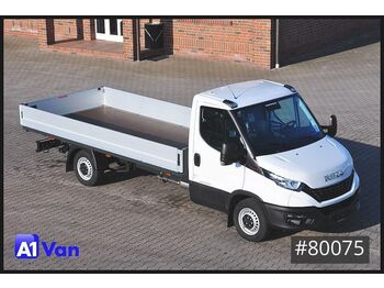 New Flatbed van Iveco Iveco Daily 35S18HP Maxi Pritsche, Luftfederung: picture 1