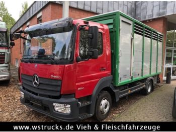 Box van for transportation of animals Mercedes-Benz 824L WST Edition"  Einstock Vollalu: picture 1