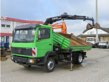 Tipper van Mercedes-Benz LN 817 K 2-Achs Kipper Kran Hiab 060: picture 1