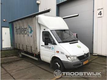 Curtain side van Mercedes-benz 411 cdi: picture 1