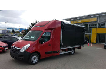 New Curtain side van, Combi van Opel Movano 170 8PAL Back Sleeper: picture 1