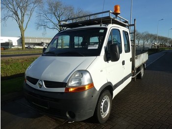 Flatbed van, Combi van Renault Master T35 pick up hiab 017!: picture 1
