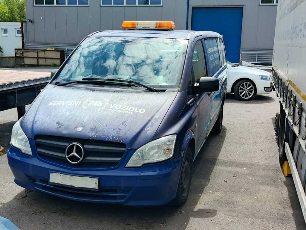 Small van Mercedes-Benz VITO 113 CDI, without keys
