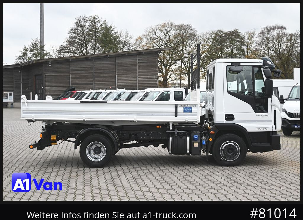 Tipper van IVECO Eurocargo 80E21 Kipper, Meiller, Klima, 2x AHK