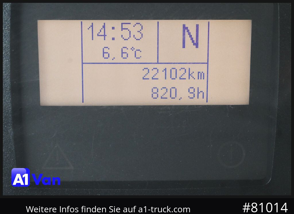 Tipper van IVECO Eurocargo 80E21 Kipper, Meiller, Klima, 2x AHK