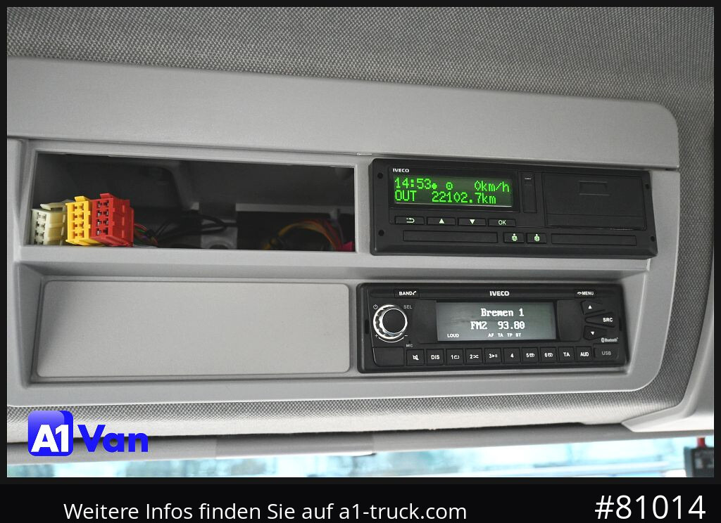 Tipper van IVECO Eurocargo 80E21 Kipper, Meiller, Klima, 2x AHK