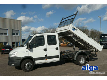 Tipper van Iveco 70C17 4x2, DOKA, 7 Plätze, Kugel- & Maul-AHK
