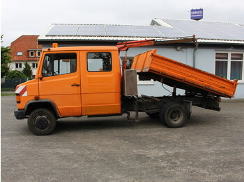 Tipper van MERCEDES-BENZ DB 709 Kipper Kran Doka AHK