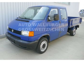 Flatbed van, Combi van Volkswagen T4  2.4 SD  Pritsche / DOKA + AHK + 6 Sitze: picture 1