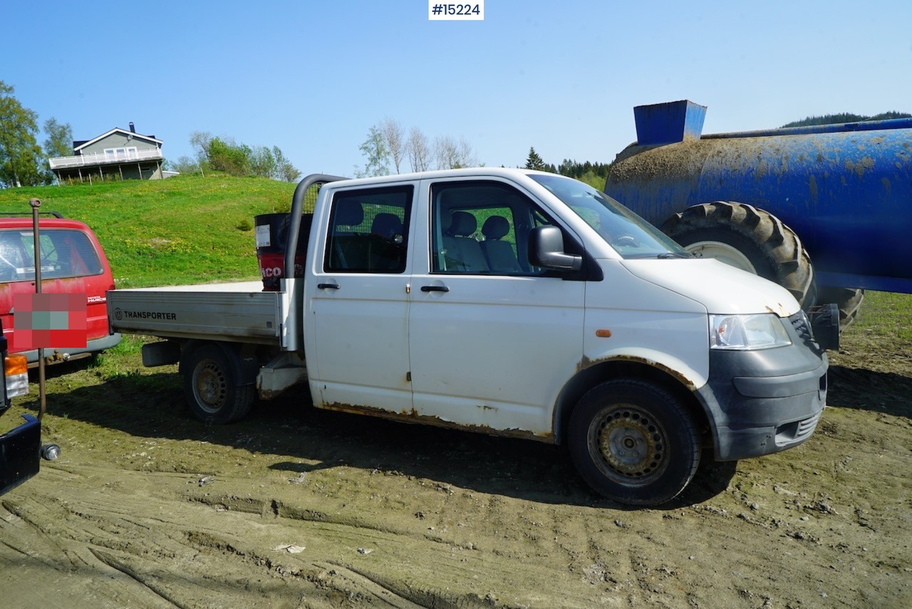 Flatbed van, Combi van Volkswagen Transporter: picture 2