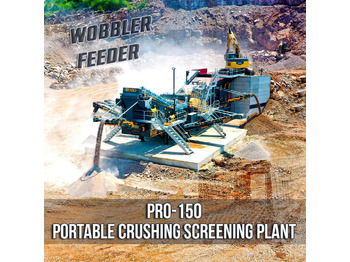FABO PRO-150 MOBILE CRUSHER | WOBBLER FEEDER [ Copy ] - Mobile crusher: picture 1
