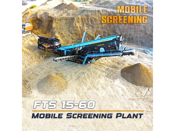 FABO FTS 15-60 MOBILE SCREENING PLANT 500-600 TPH | Ready in Stock - Mobile crusher: picture 1