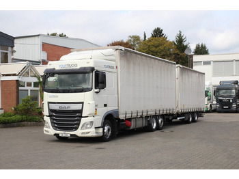 Daf XF 460 E6 Jumbo 2 Tank 2 Liegen - Curtainsider truck: picture 1