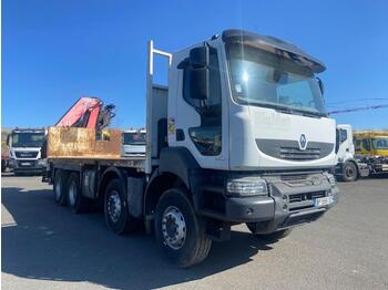 Renault Kerax 430 DXI - Dropside/ Flatbed truck: picture 1