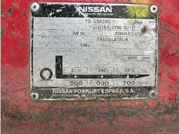 Nissan 32 Diesel 13100 Stunden  - Forklift: picture 2
