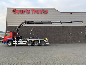 Volvo FMX 460 8X4 TRIDEM + HIAB 21 TONS HAAKARM + HIAB - Hook lift truck: picture 1